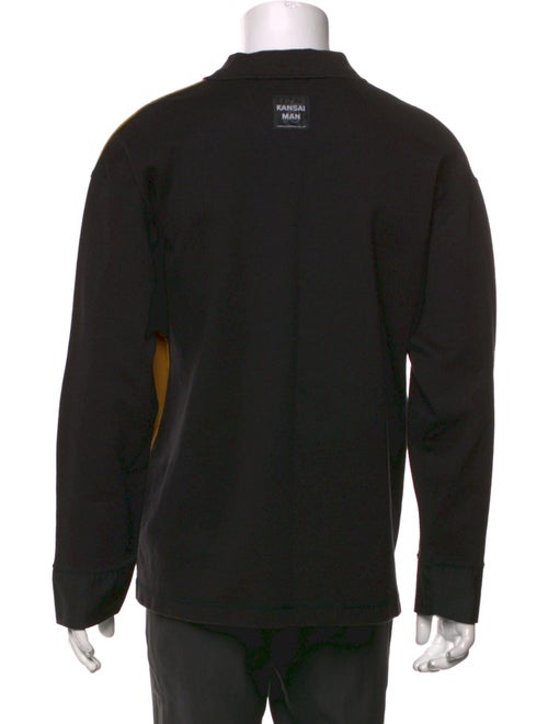 Kansai Yamamoto Graphic Print Collar Sweatshirt