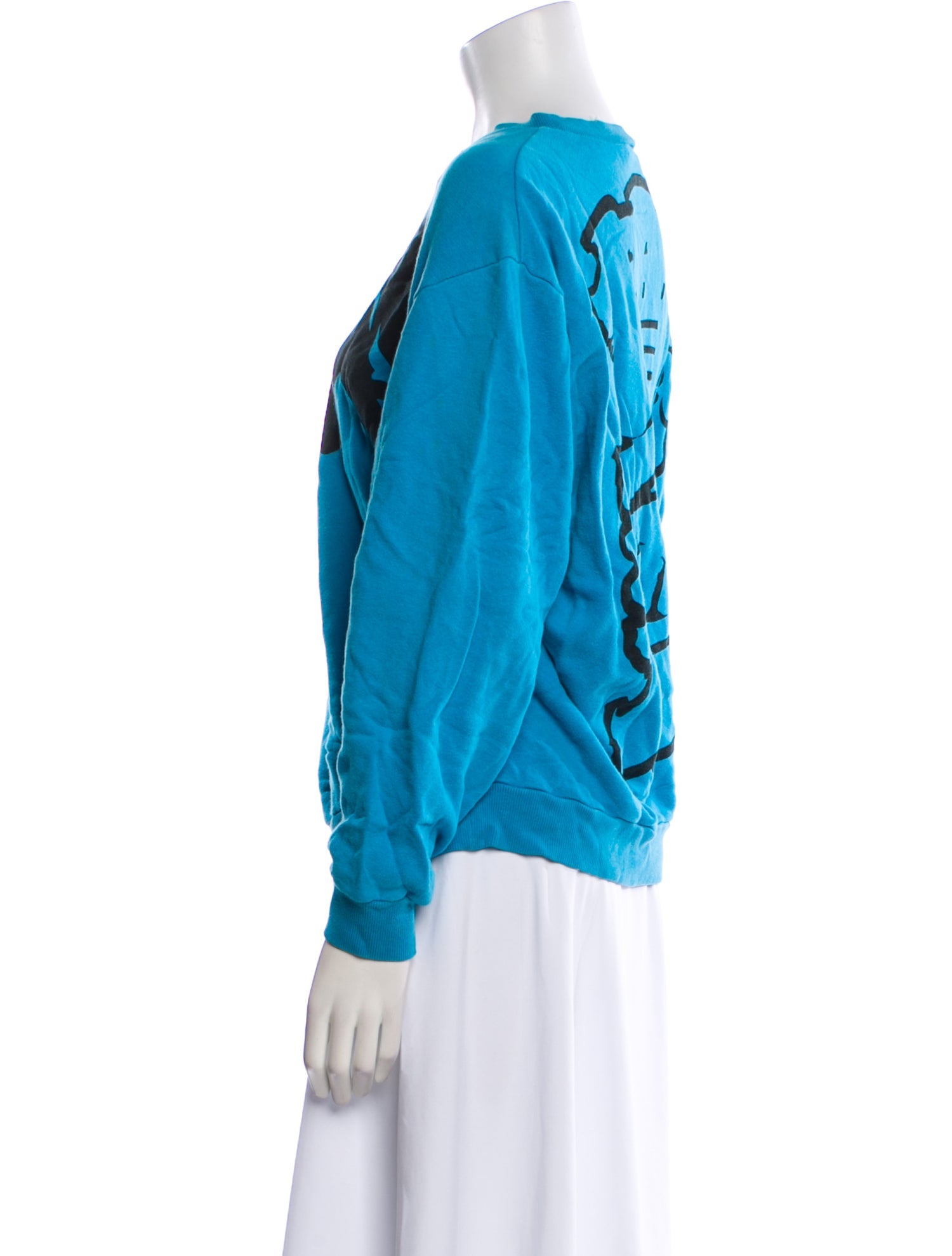 Kansai Yamamoto Graphic Print Crew Neck Sweatshirt