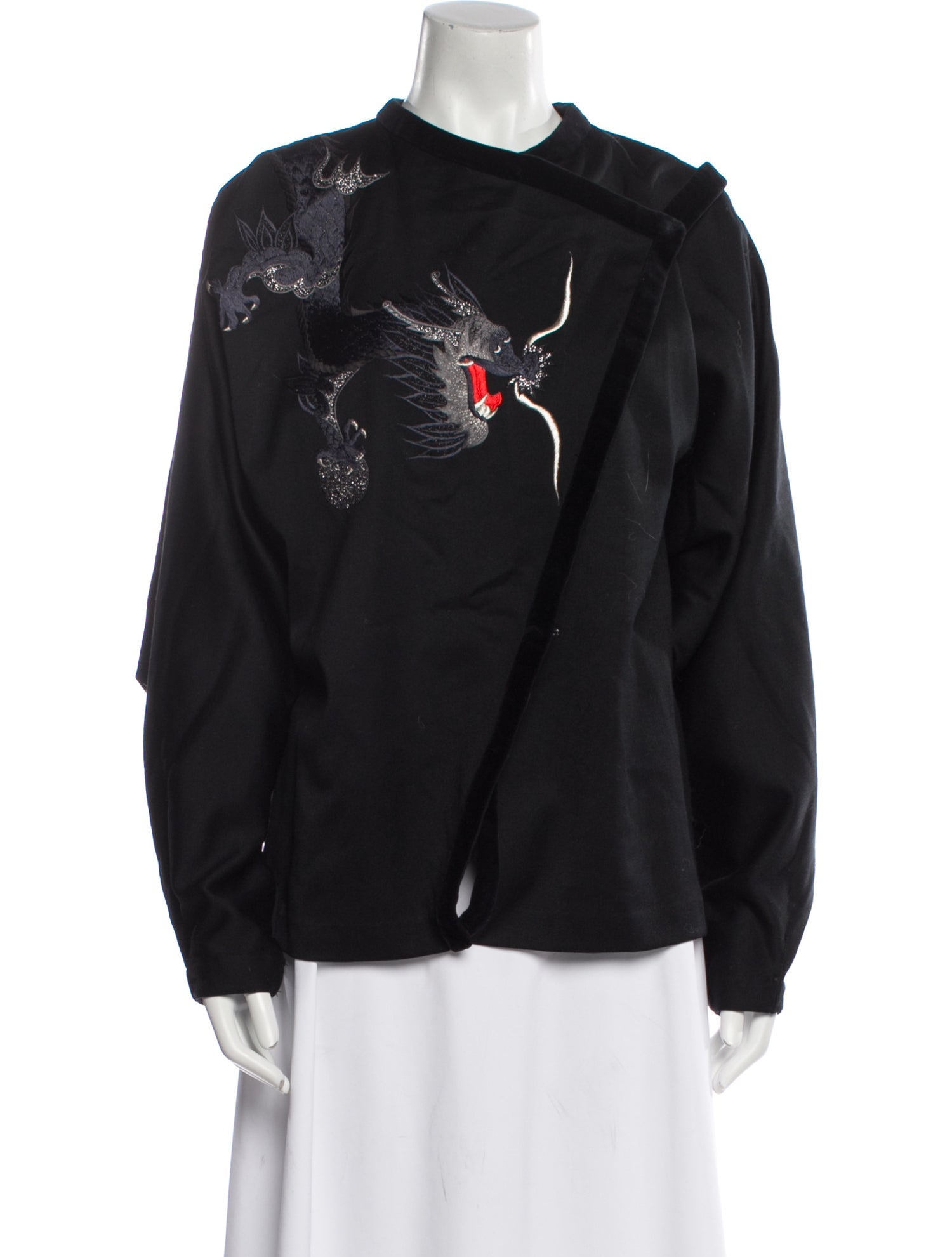 Kansai Yamamoto Floral Print Evening Jacket