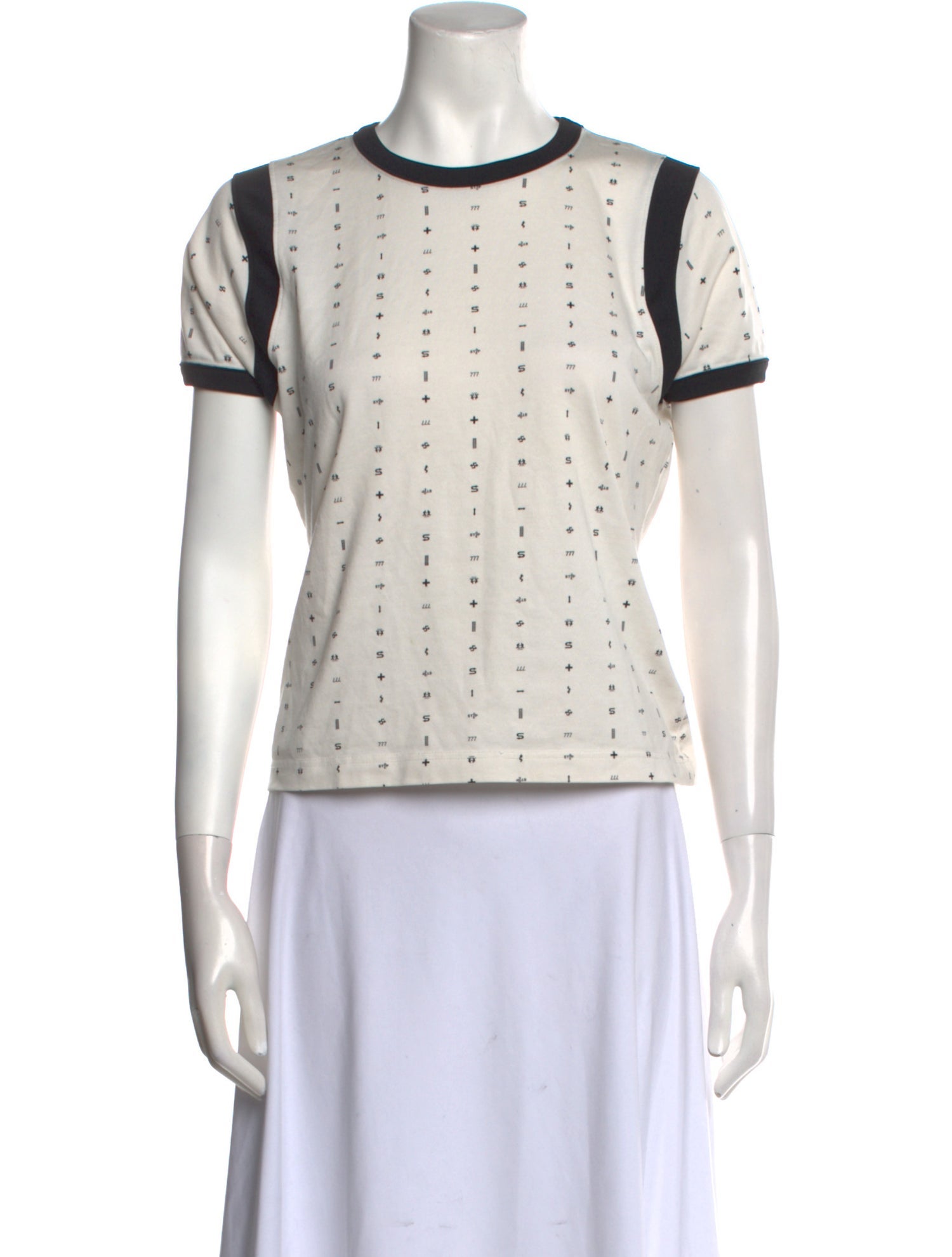 Kansai Yamamoto Printed Crew Neck T-Shirt