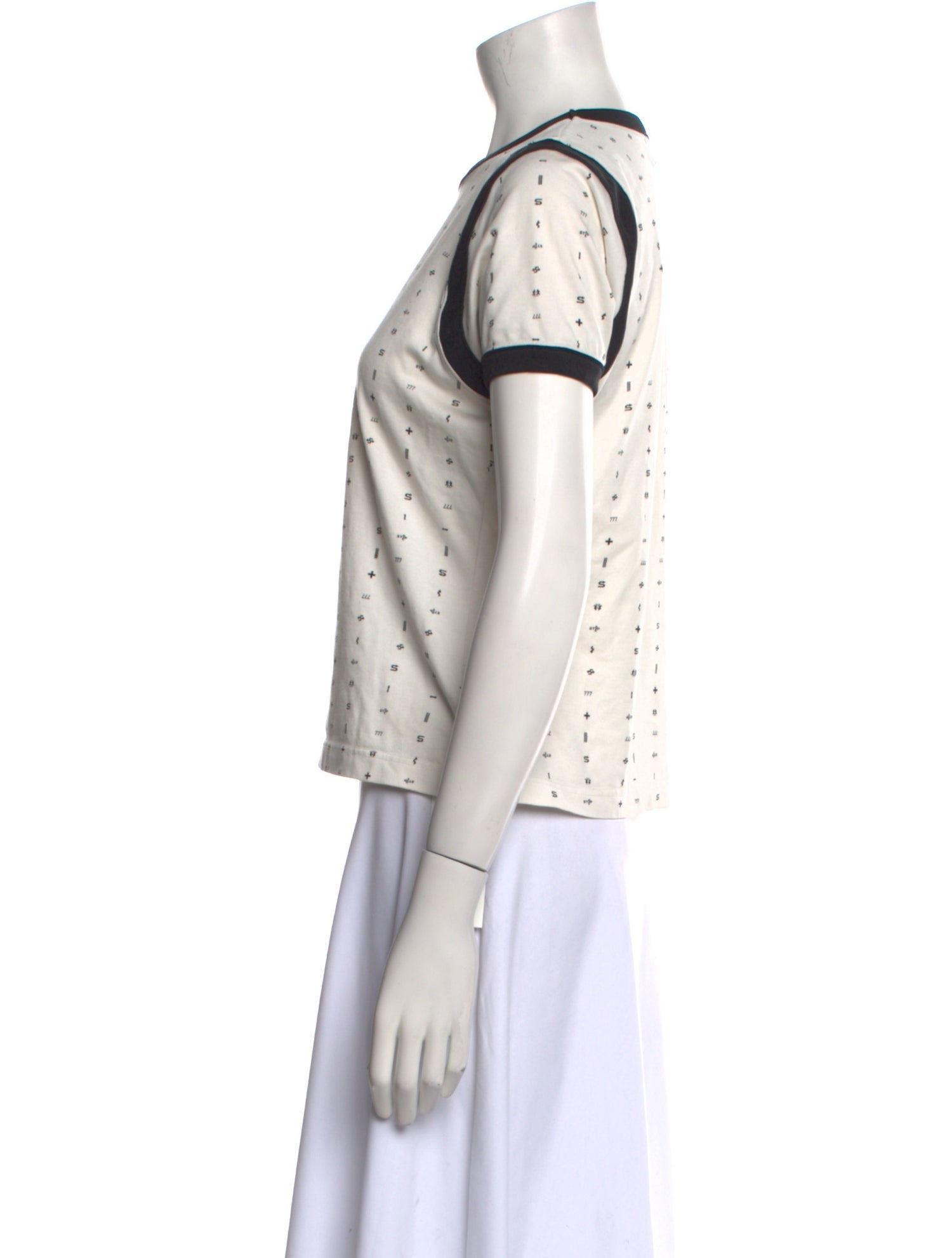 Kansai Yamamoto Printed Crew Neck T-Shirt