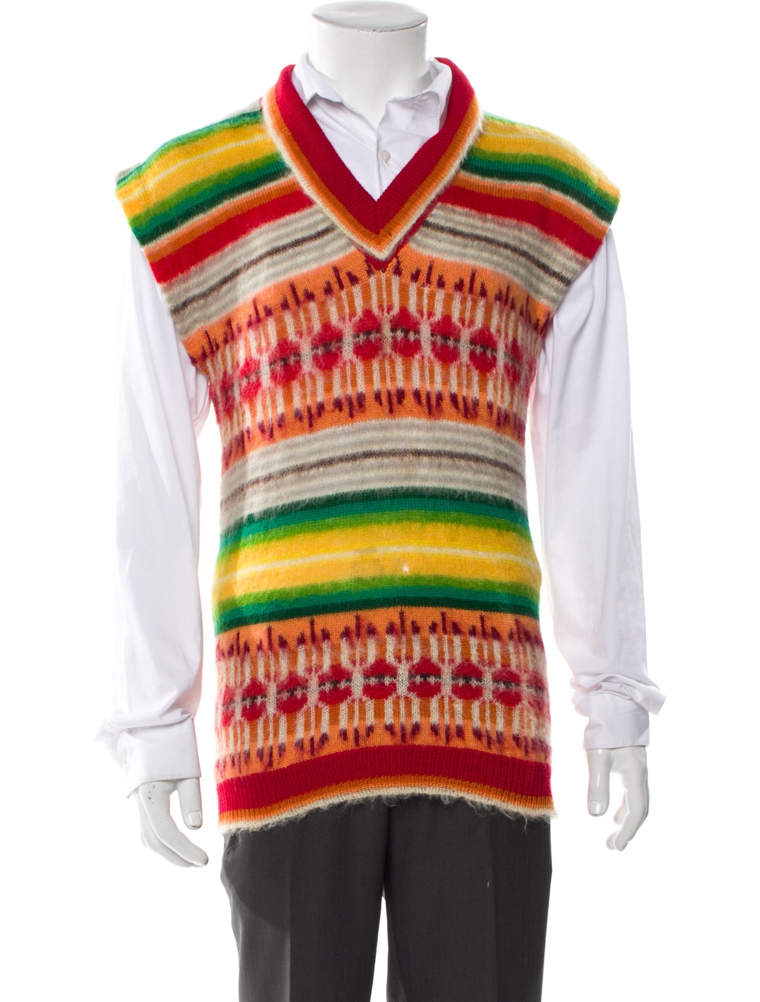 Kansai Yamamoto Vintage 1980's Sweater Vest