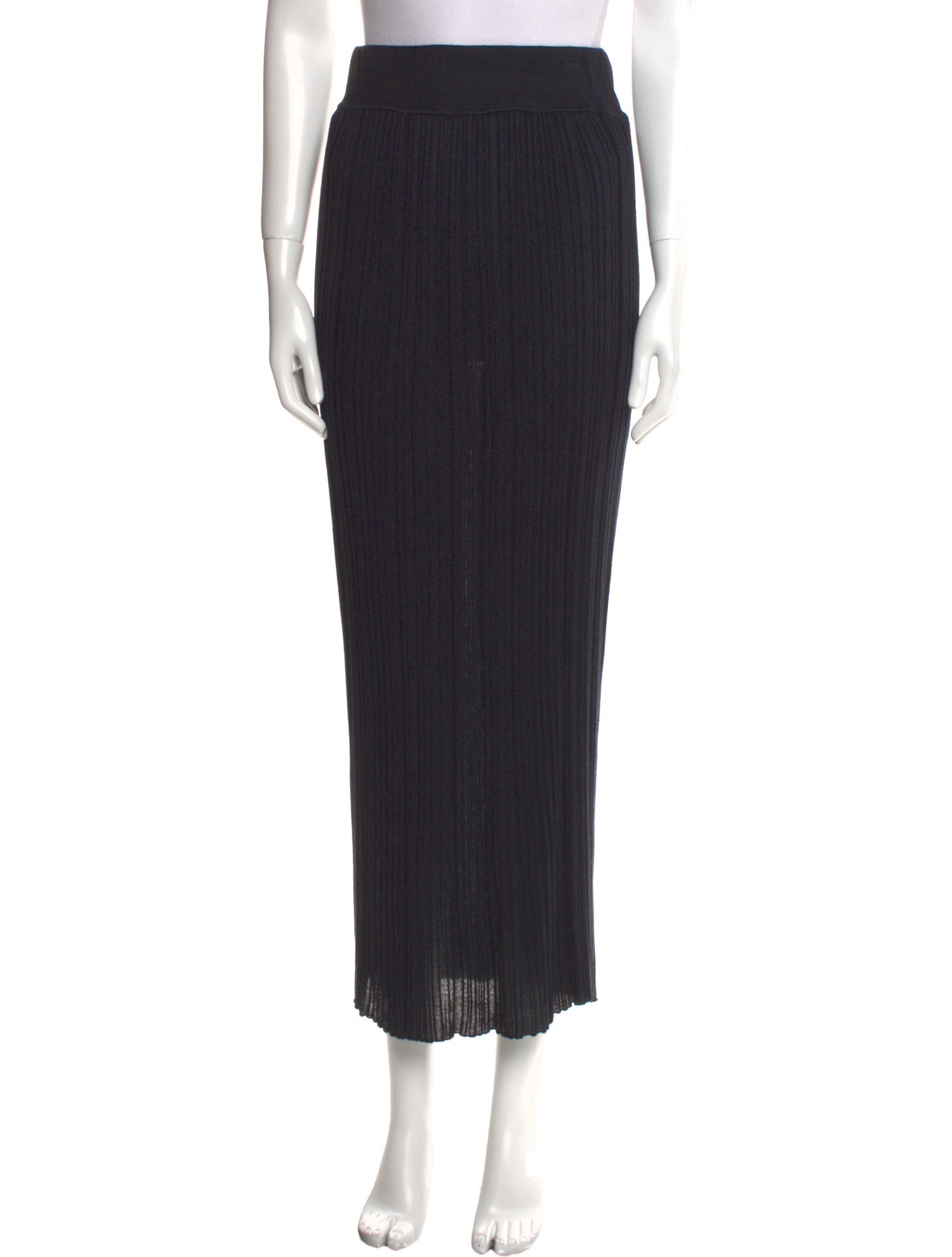 Kaat Tilley Pleated Accents Midi Length Skirt