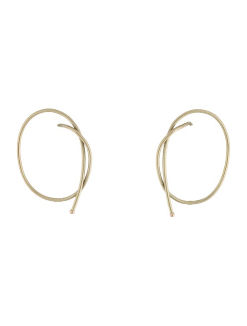Kathleen Whitaker 14K Small Rope Earrings