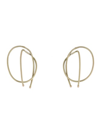 Kathleen Whitaker 14K Small Rope Earrings