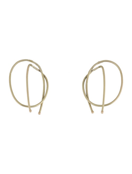 Kathleen Whitaker 14K Small Rope Earrings