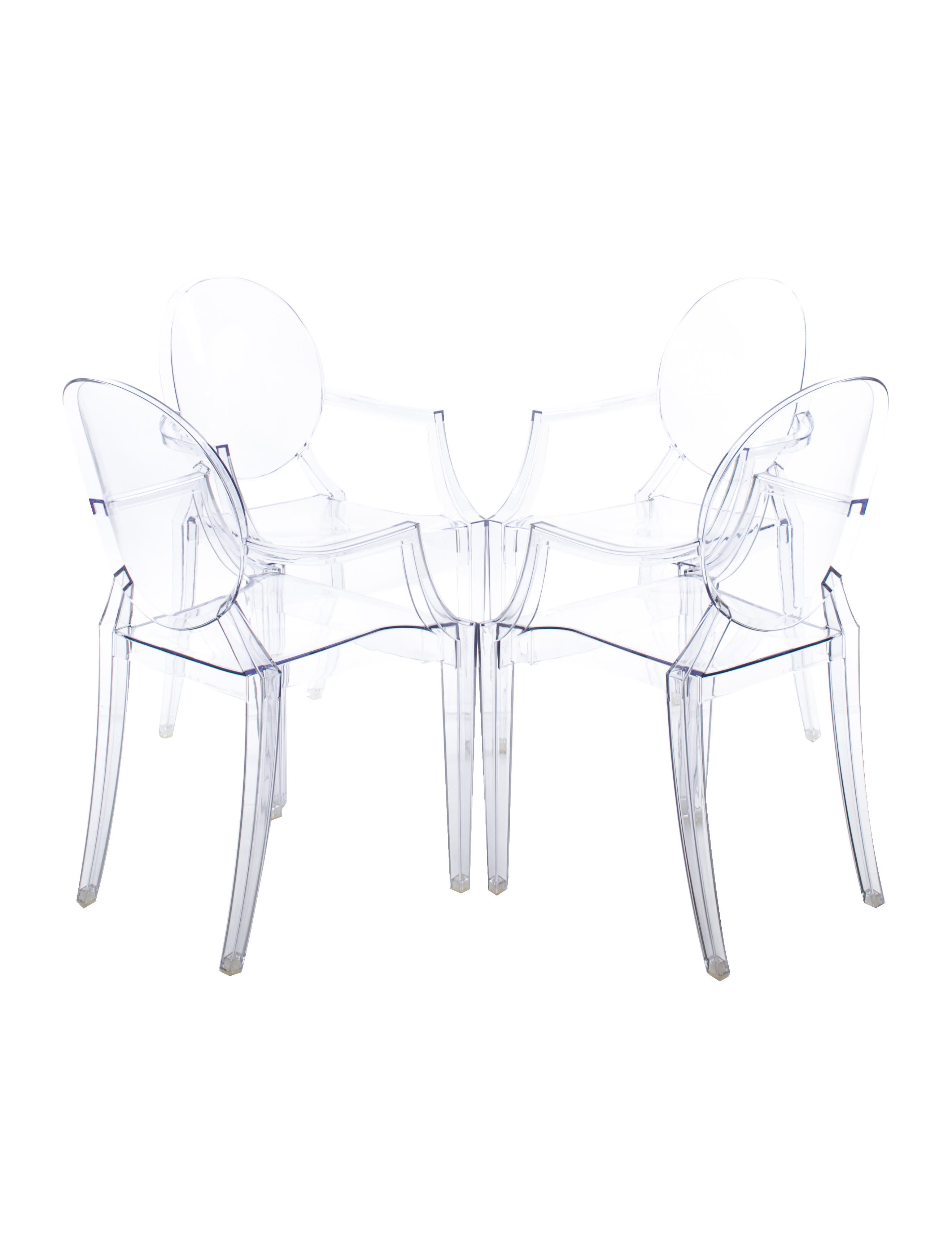 Kartell Louis Ghost Chairs Clear KTL20044 The RealReal