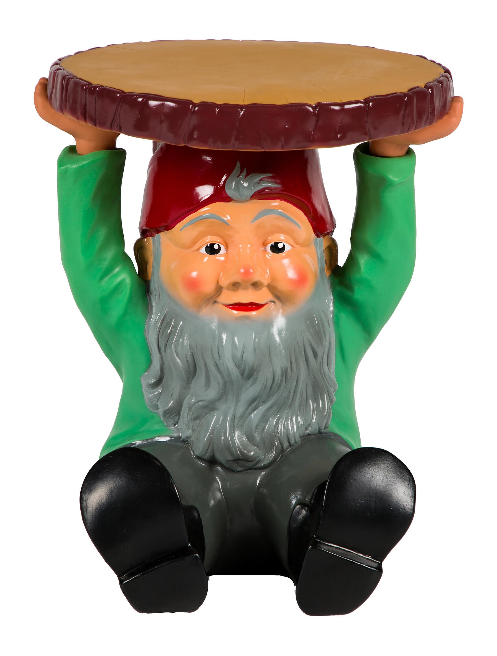 Kartell Philippe Starck Attila Gnome Stool Brown, 1 pieces Tables