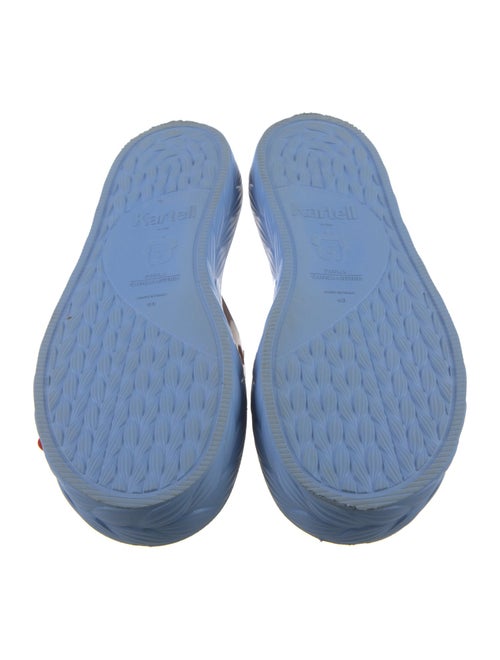 Kartell Rubber Colorblock Pattern Slides