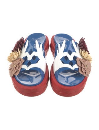 Kartell Rubber Floral Print Slides