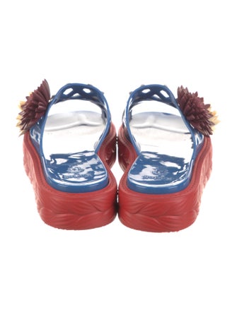 Kartell Rubber Floral Print Slides
