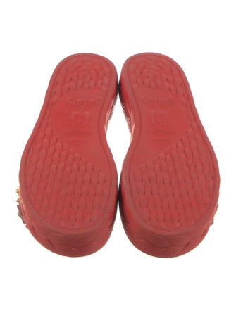 Kartell Rubber Floral Print Slides