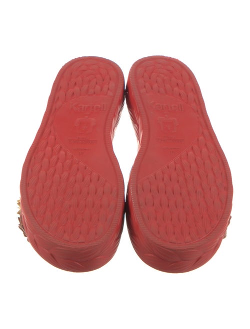 Kartell Rubber Floral Print Slides