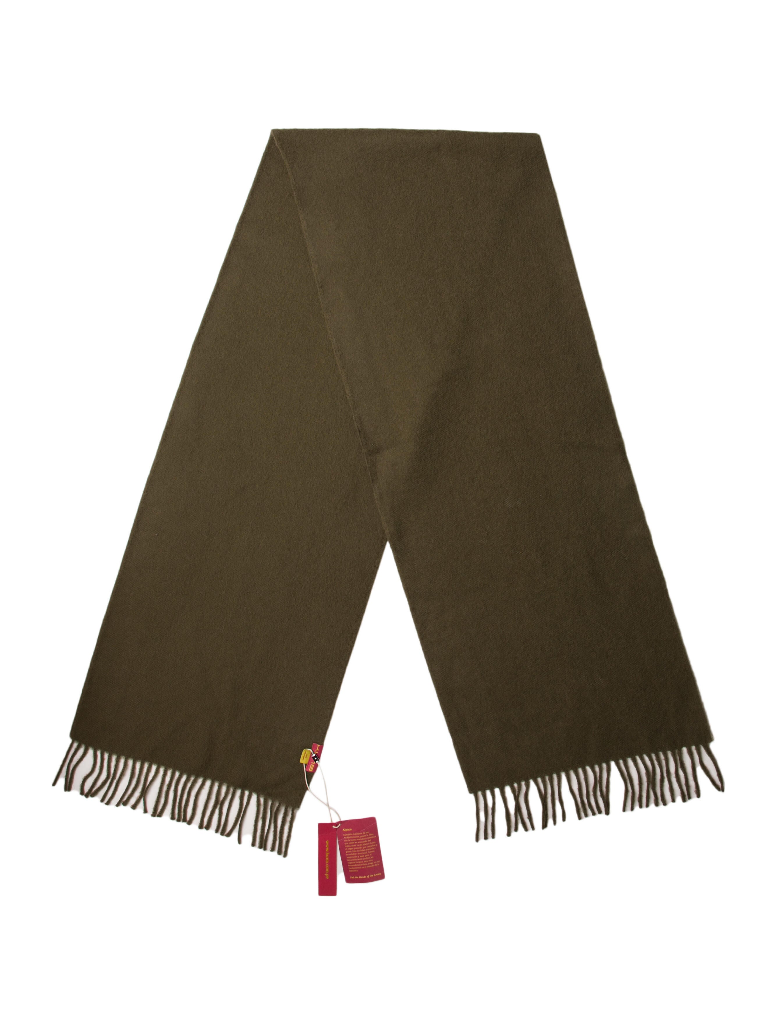 Kuna Wool Striped Scarf w/ Tags