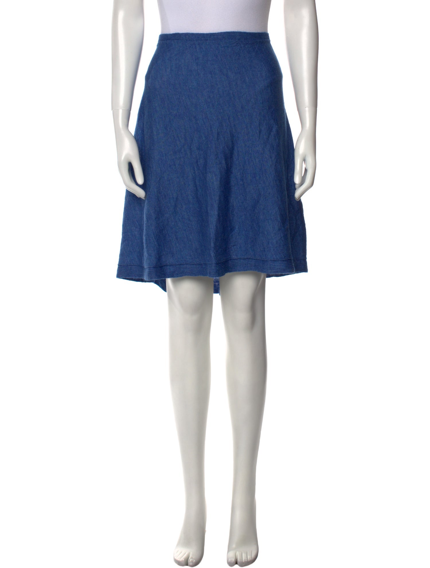 Kuna Silk Knee-Length Skirt