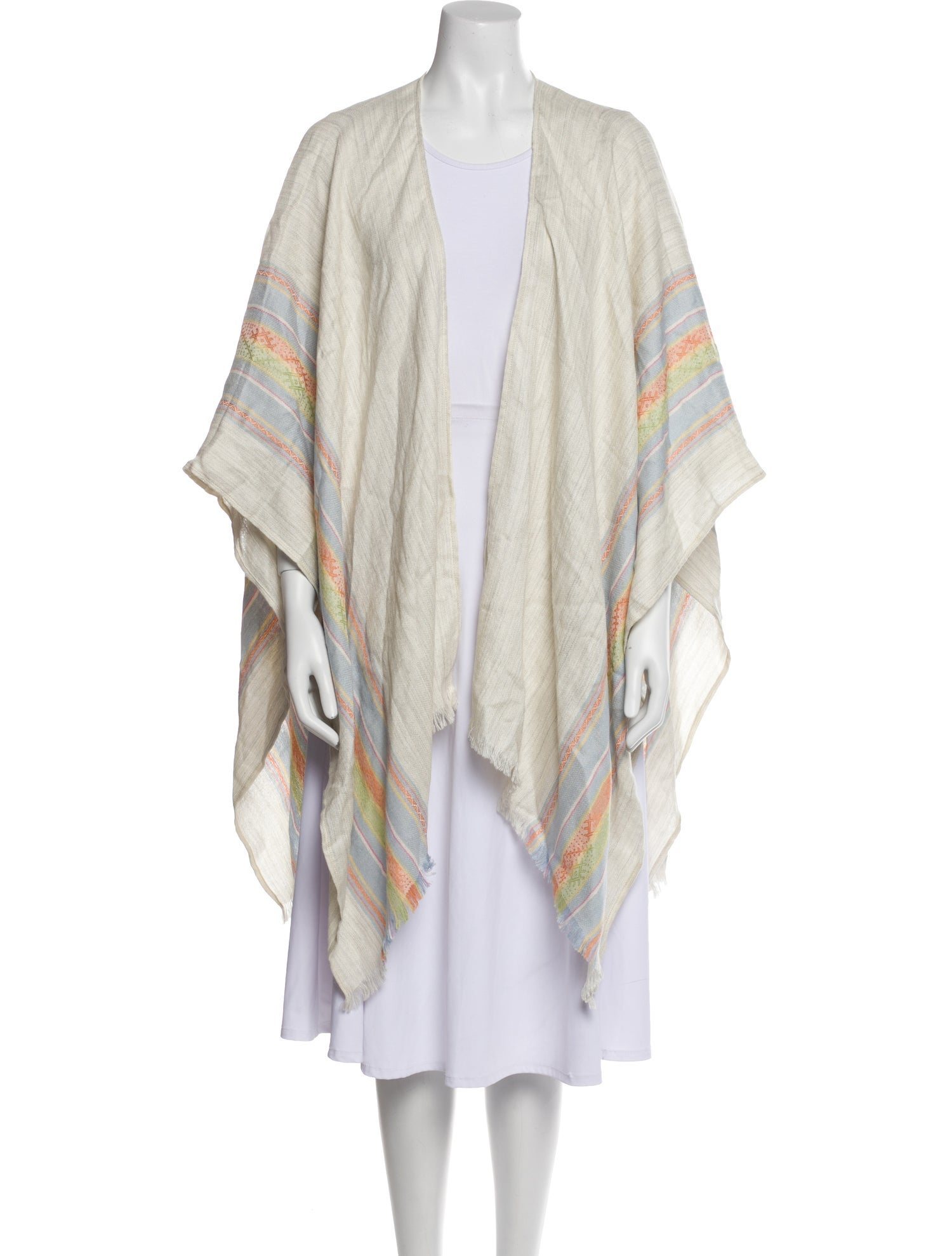 Kuna Baby Alpaca Striped Scarf w/ Tags