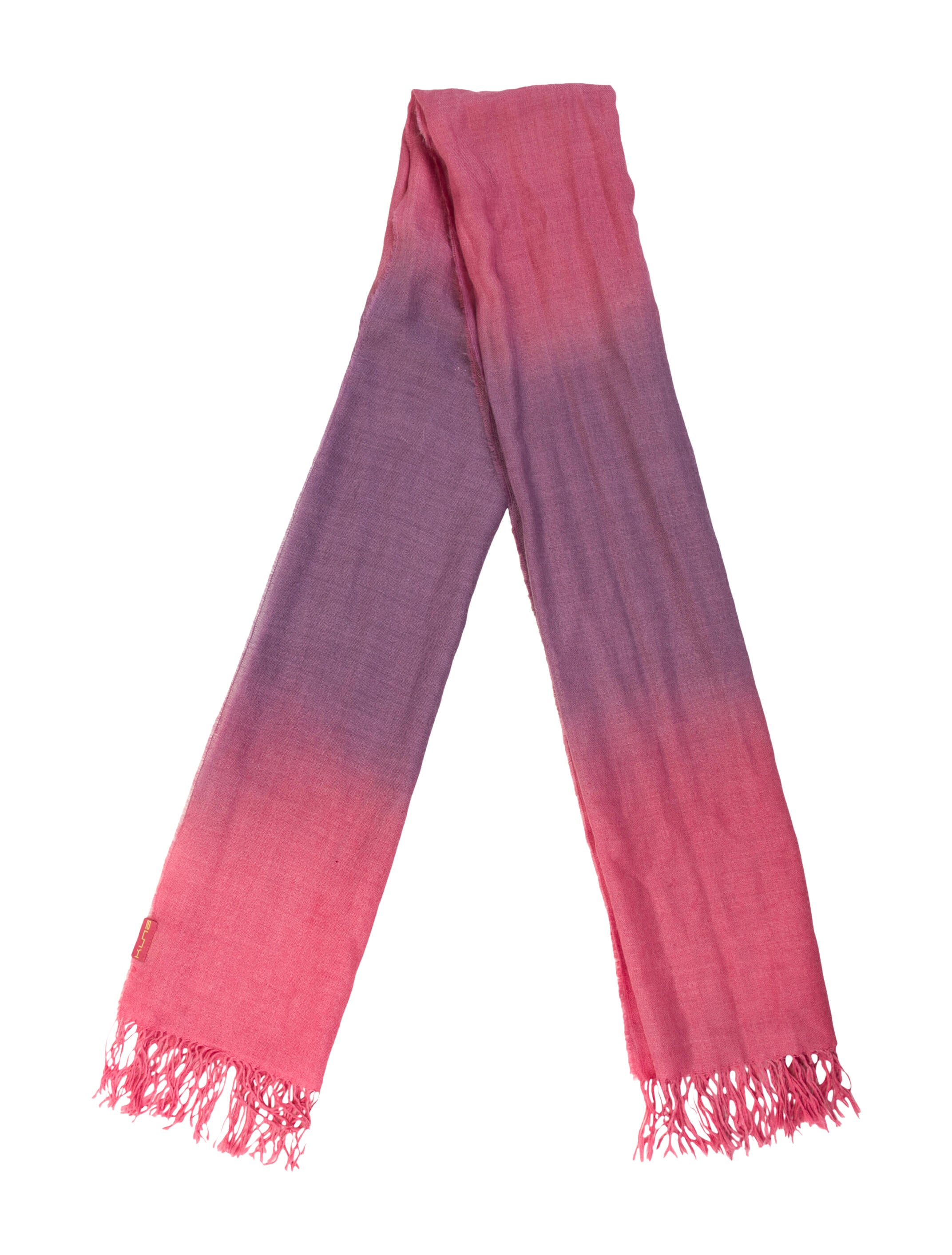 Kuna Baby Alpaca Colorblock Pattern Scarf