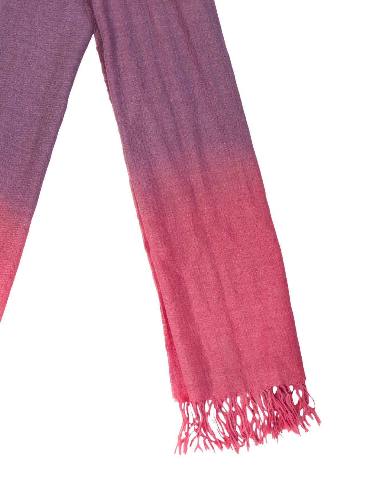 Kuna Baby Alpaca Colorblock Pattern Scarf