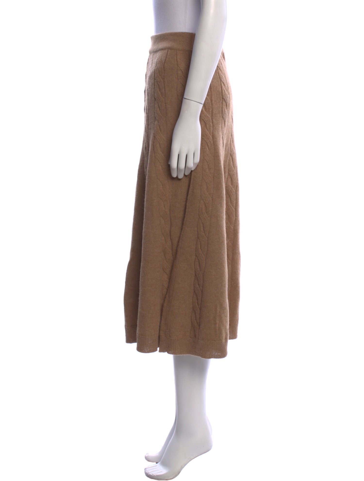 Kuna Baby Alpaca Midi Length Skirt