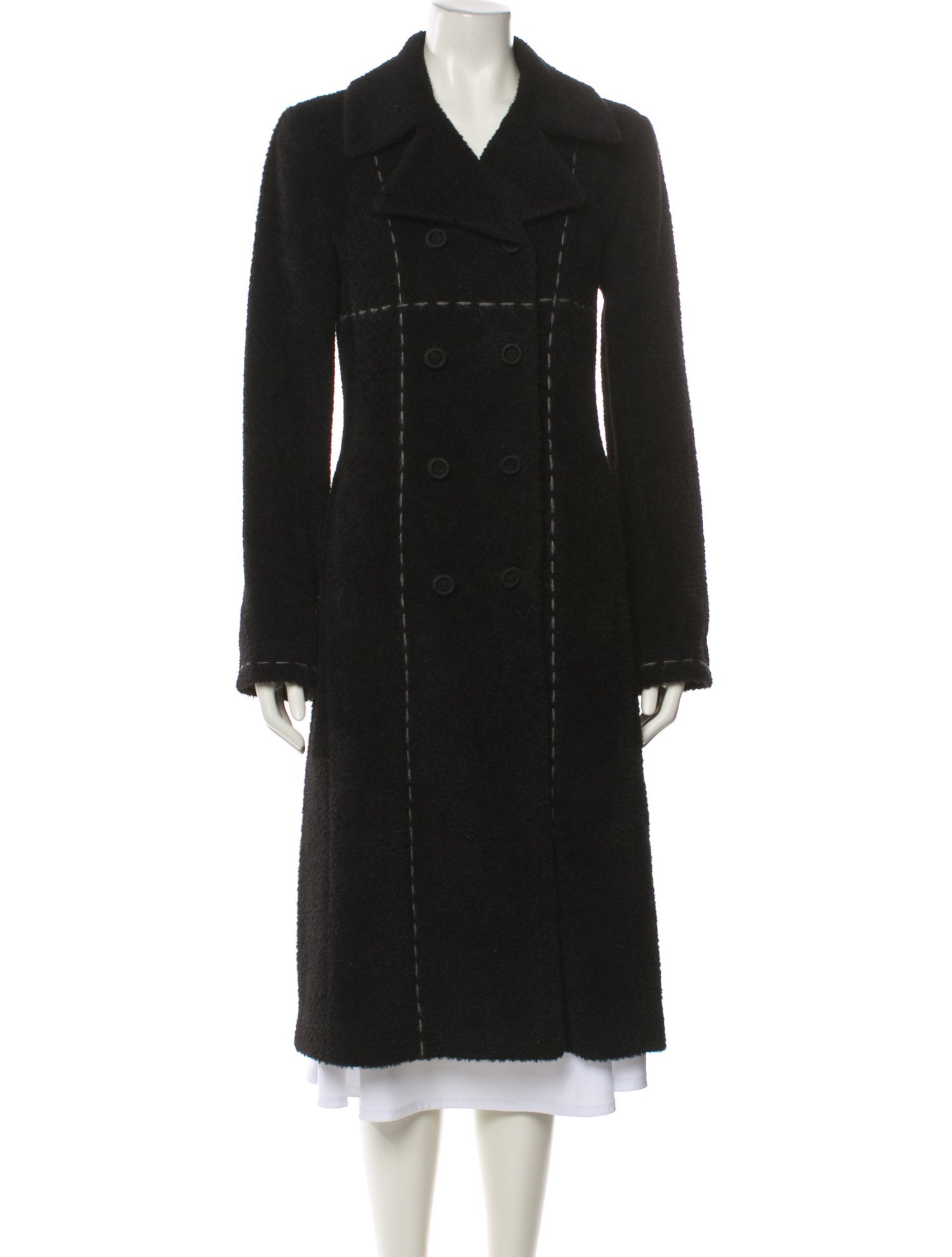 Kuna Wool Faux Fur Coat