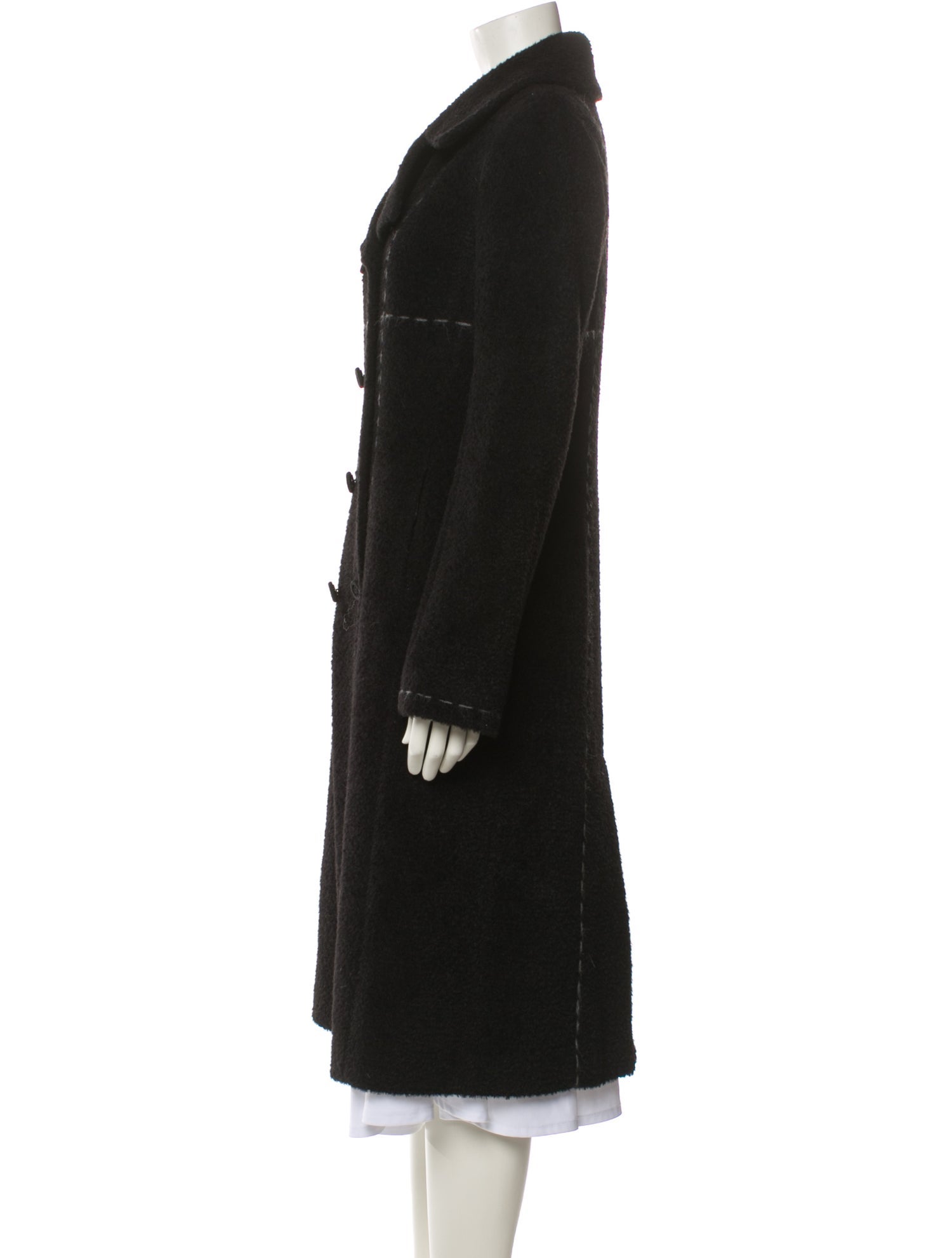 Kuna Wool Faux Fur Coat