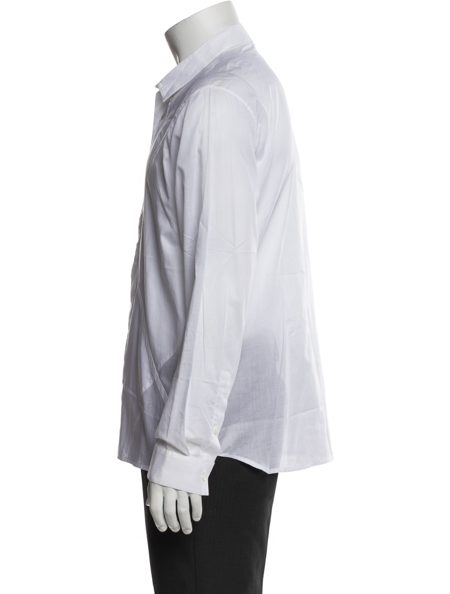 Kris Van Assche Long Sleeve Tuxedo Shirt