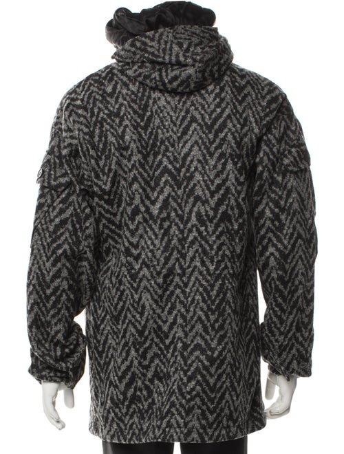 Kris Van Assche Striped Parka