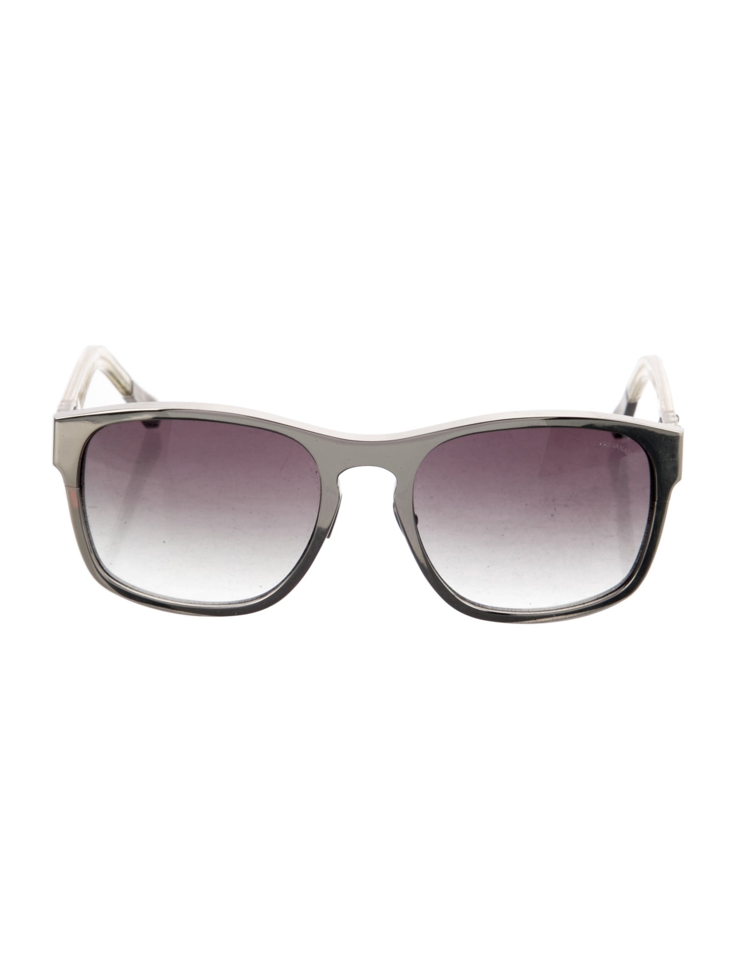 Kris Van Assche Square Gradient Sunglasses