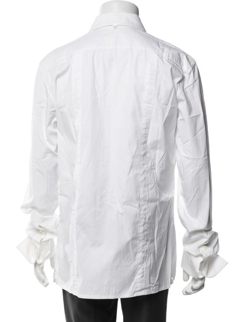 Kris Van Assche Colorblock Pattern Long Sleeve Shirt