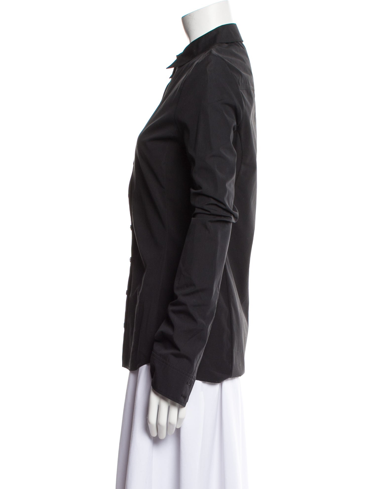 Kwaidan Editions Long Sleeve Button-Up Top