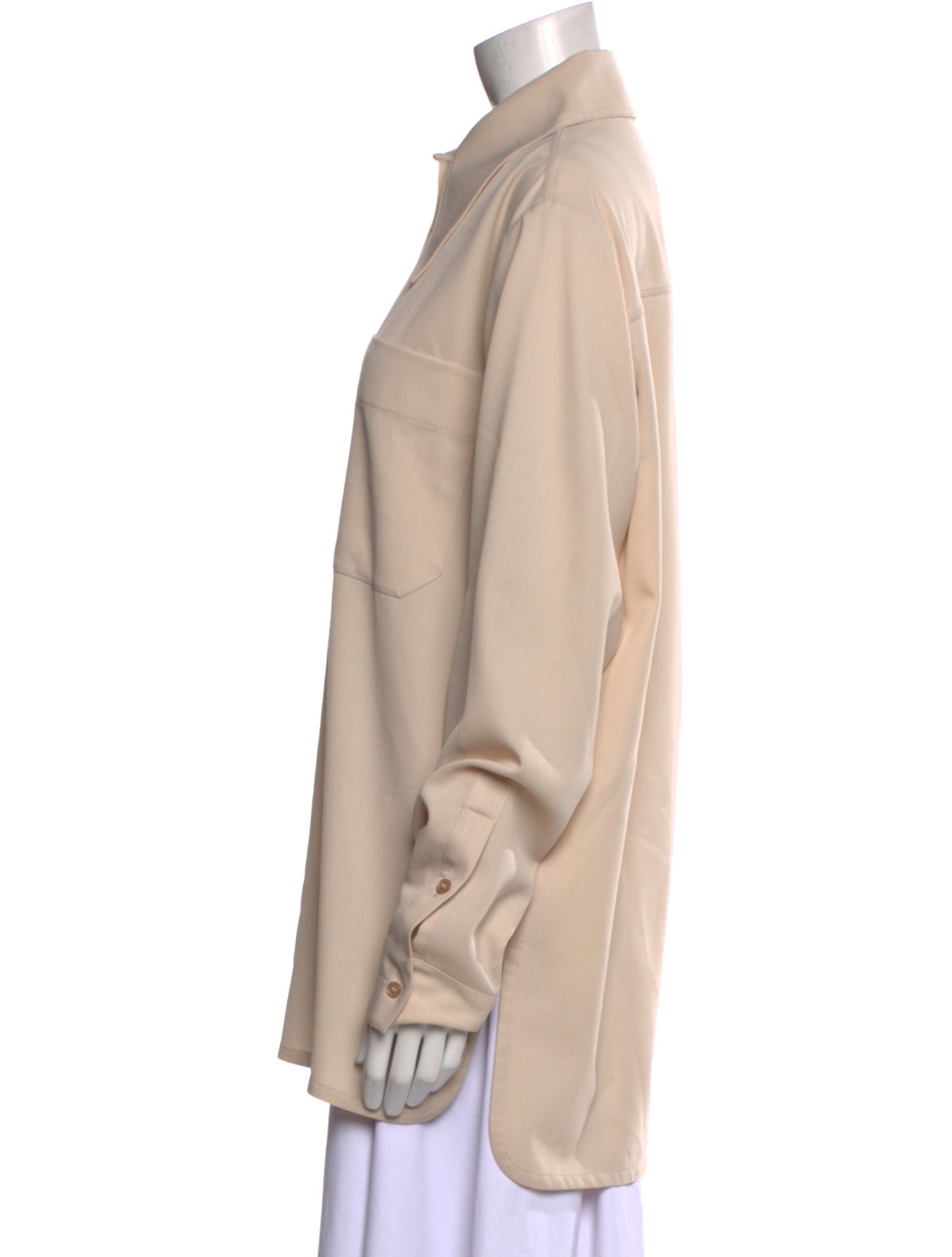 Kwaidan Editions Long Sleeve Button-Up Top