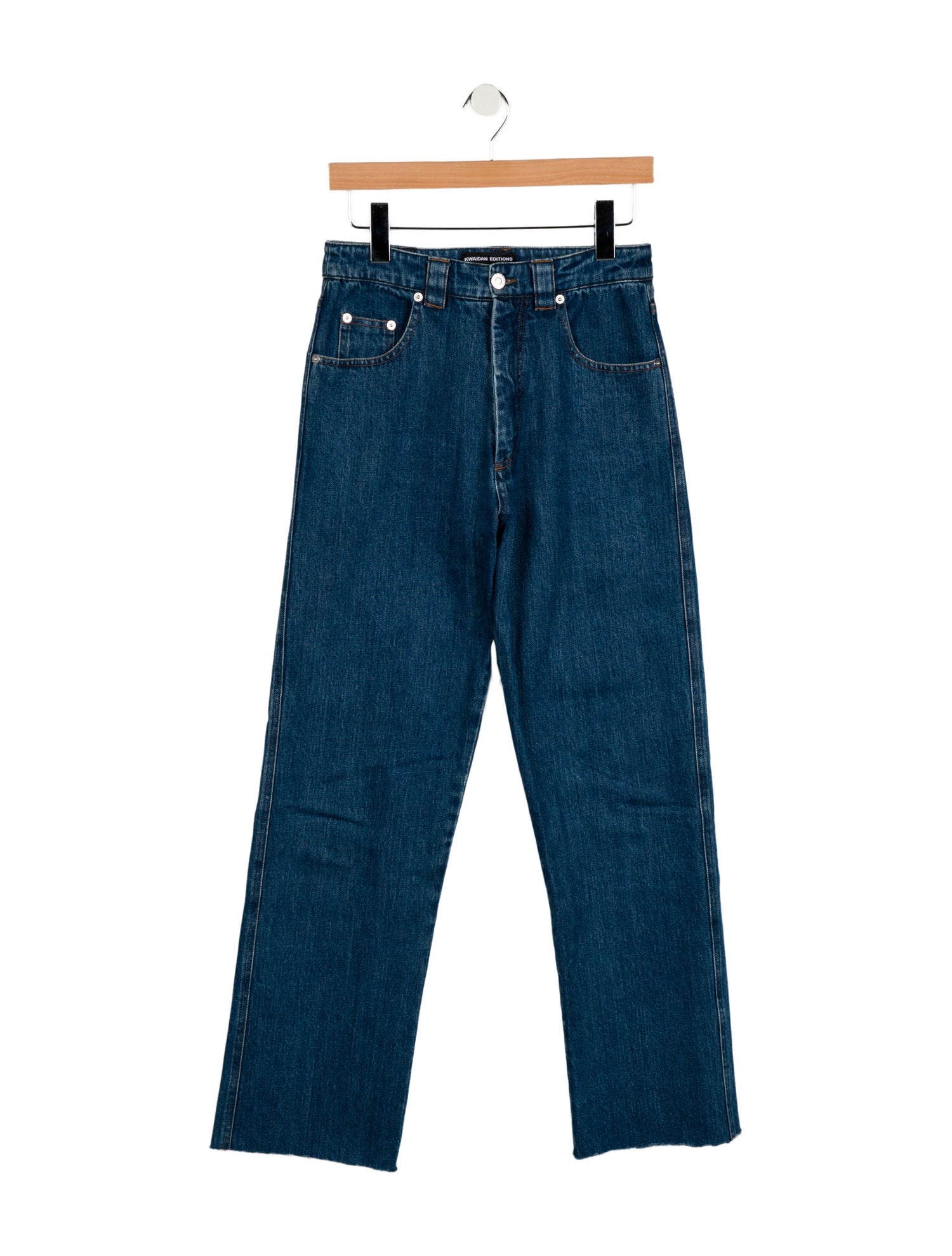 Kwaidan Editions High-Rise Straight Leg Jeans