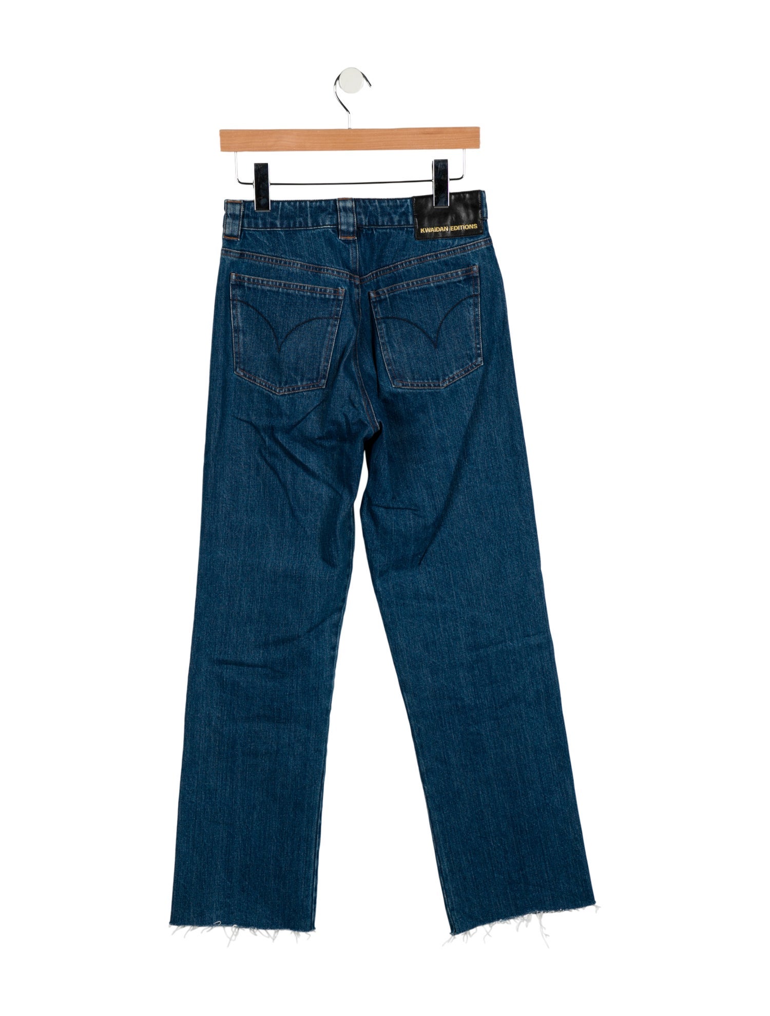 Kwaidan Editions High-Rise Straight Leg Jeans