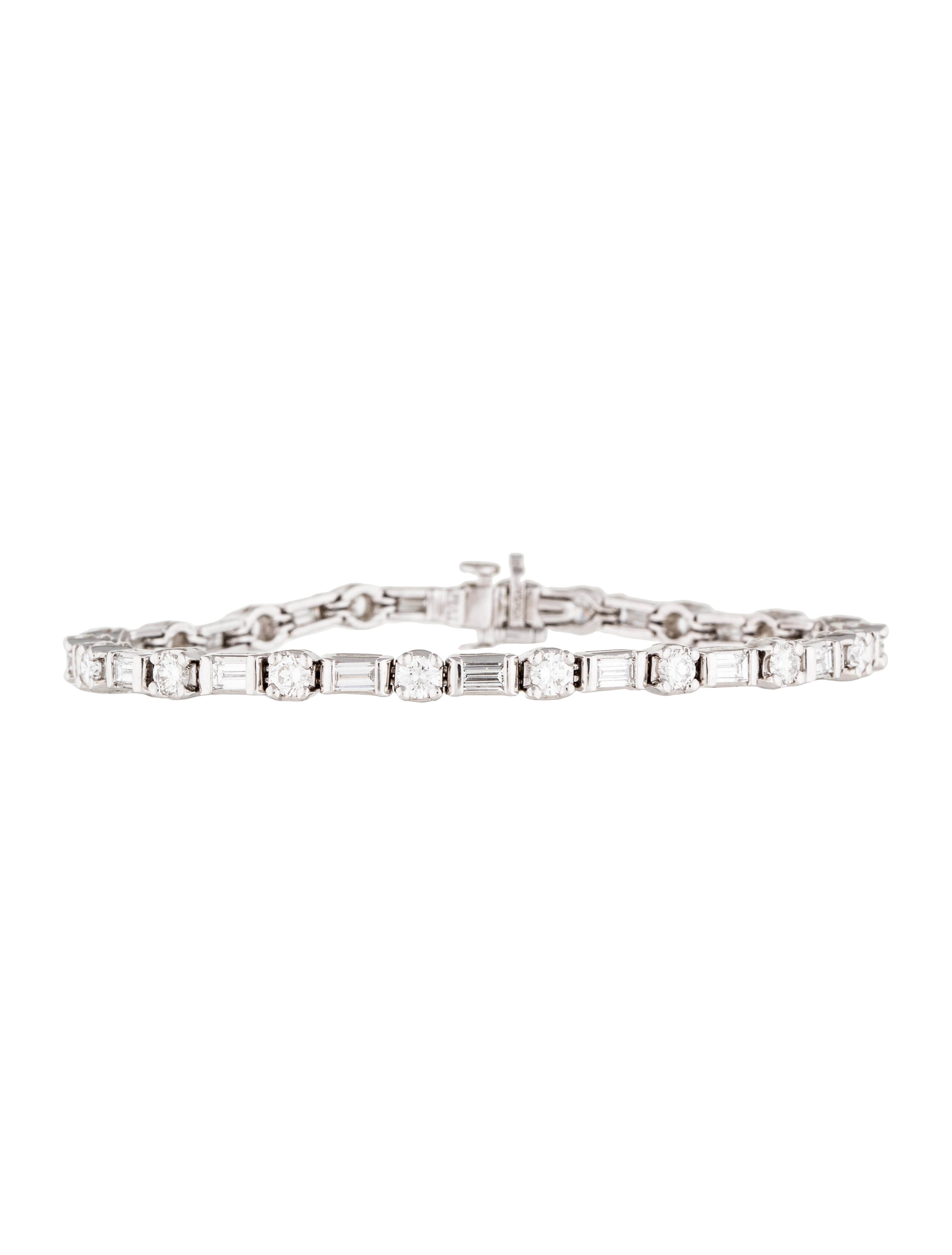 Kwiat Platinum Diamond Sonata Link Bracelet