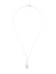Kwiat 18K Diamond Halo Drop Pendant Necklace