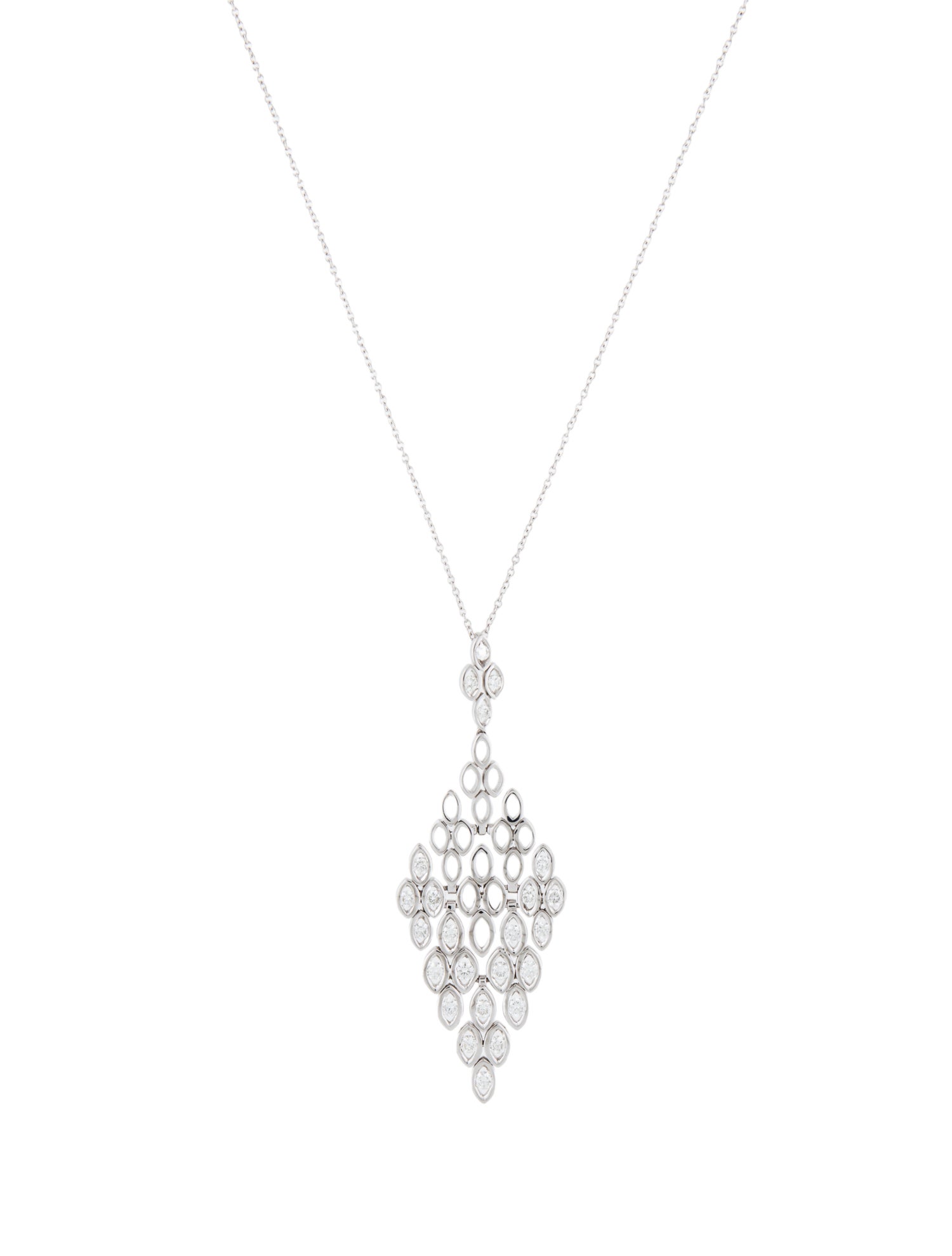Kwiat 18K Diamond Pendant Necklace