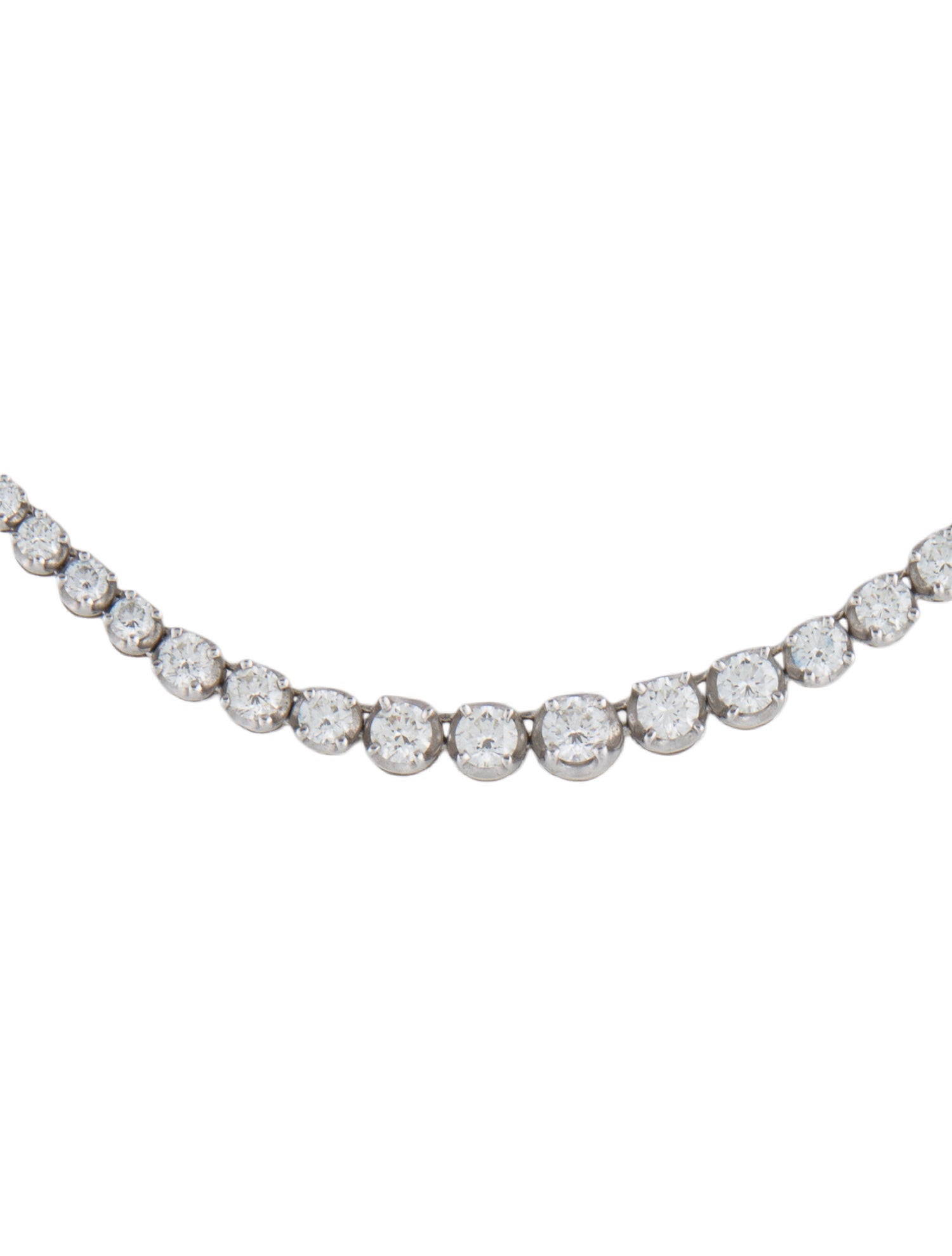 Kwiat 18K Diamond Riviera Graduated Line Necklace