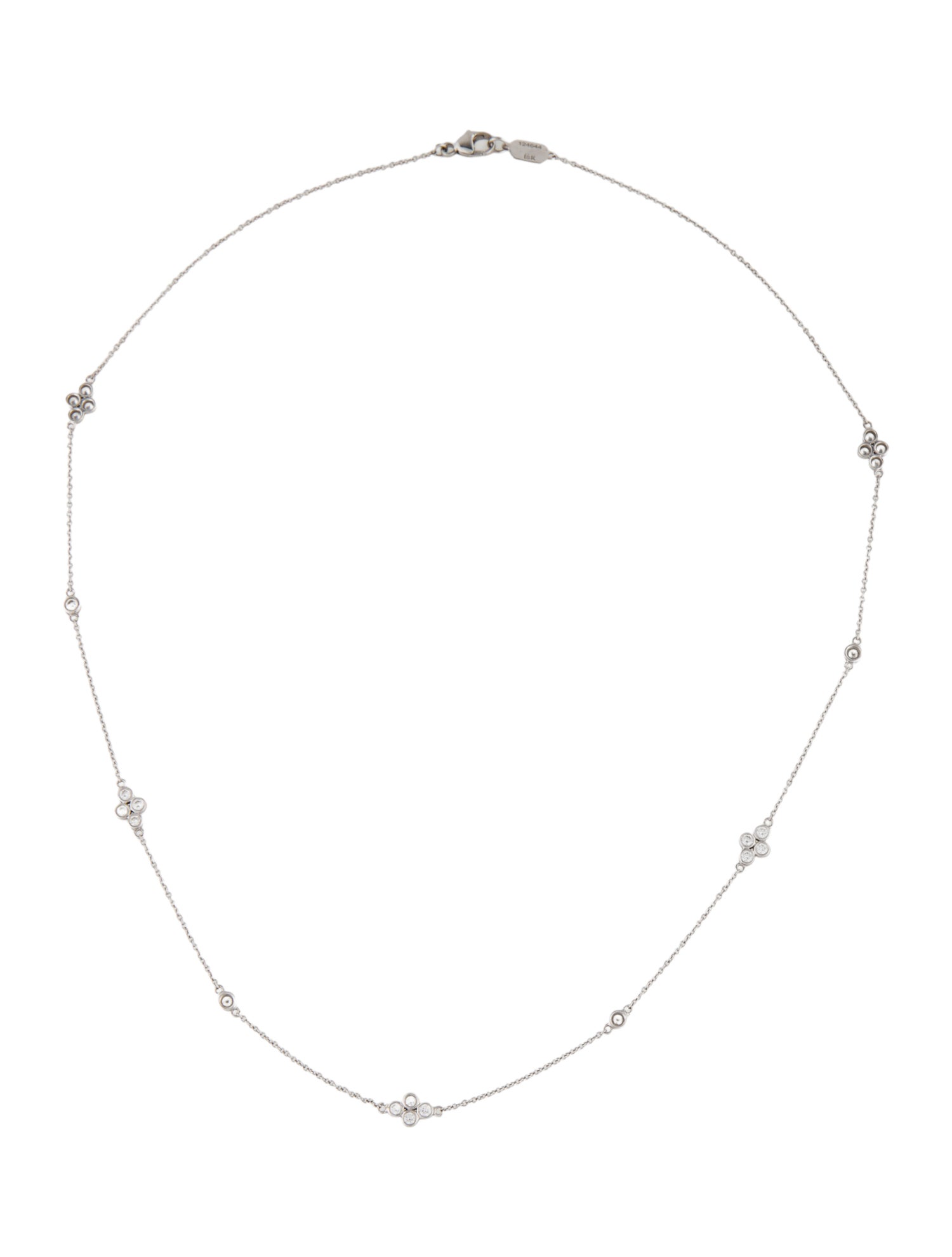 Kwiat 18K Diamond Quad Station Necklace