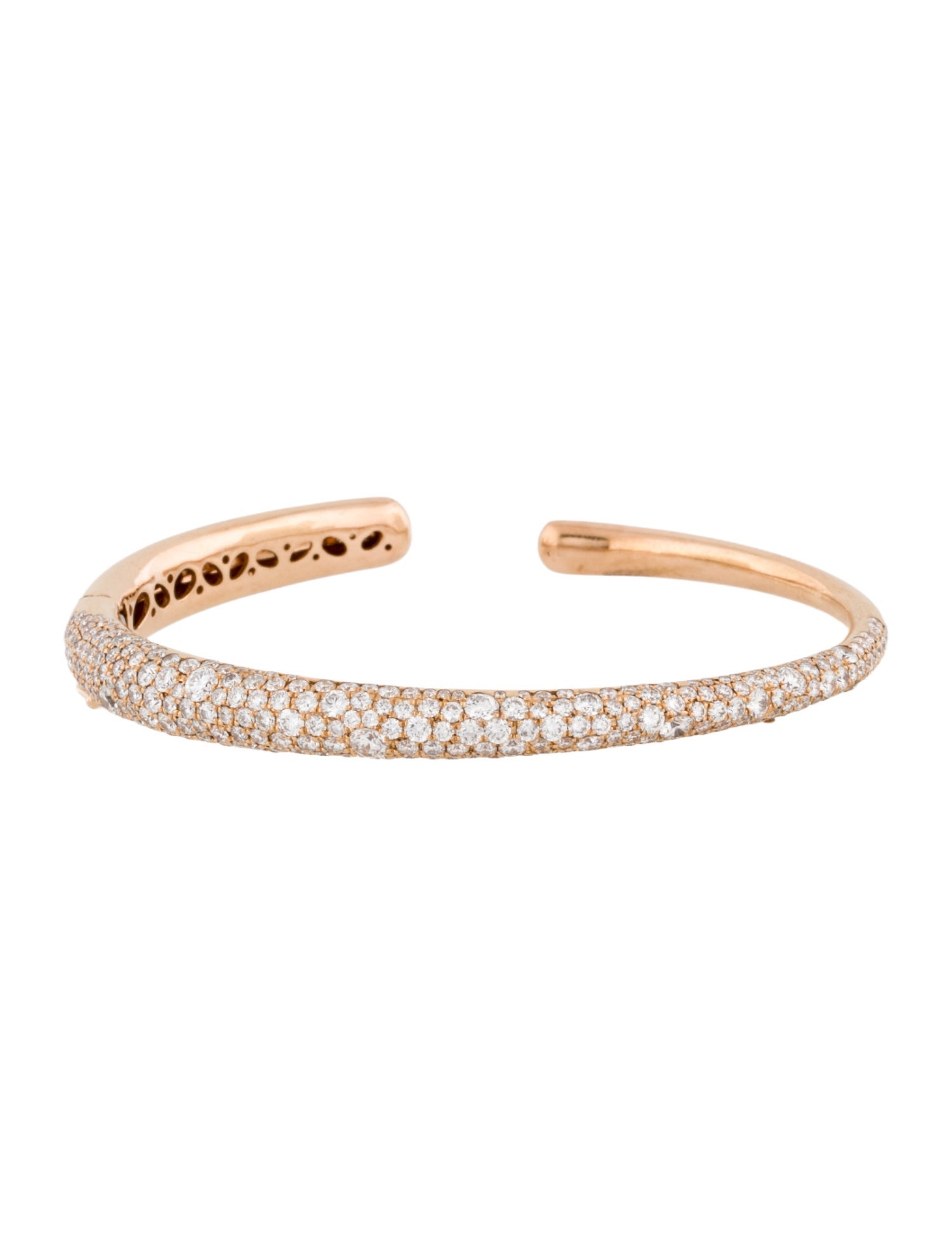 Kwiat 18K 3.75ctw Diamond Cuff Bracelet