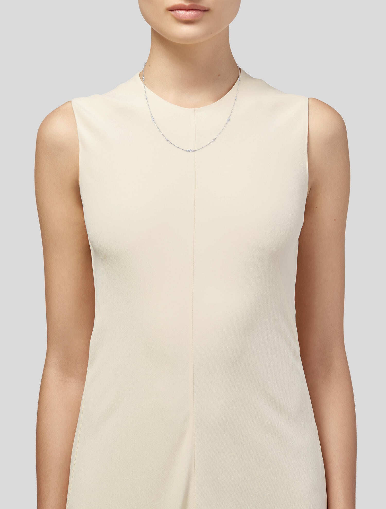 Kwiat 18K Diamond String Chain Necklace