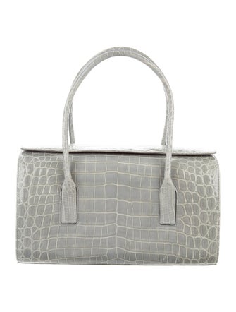 Kwanpen Crocodile Handle Bag