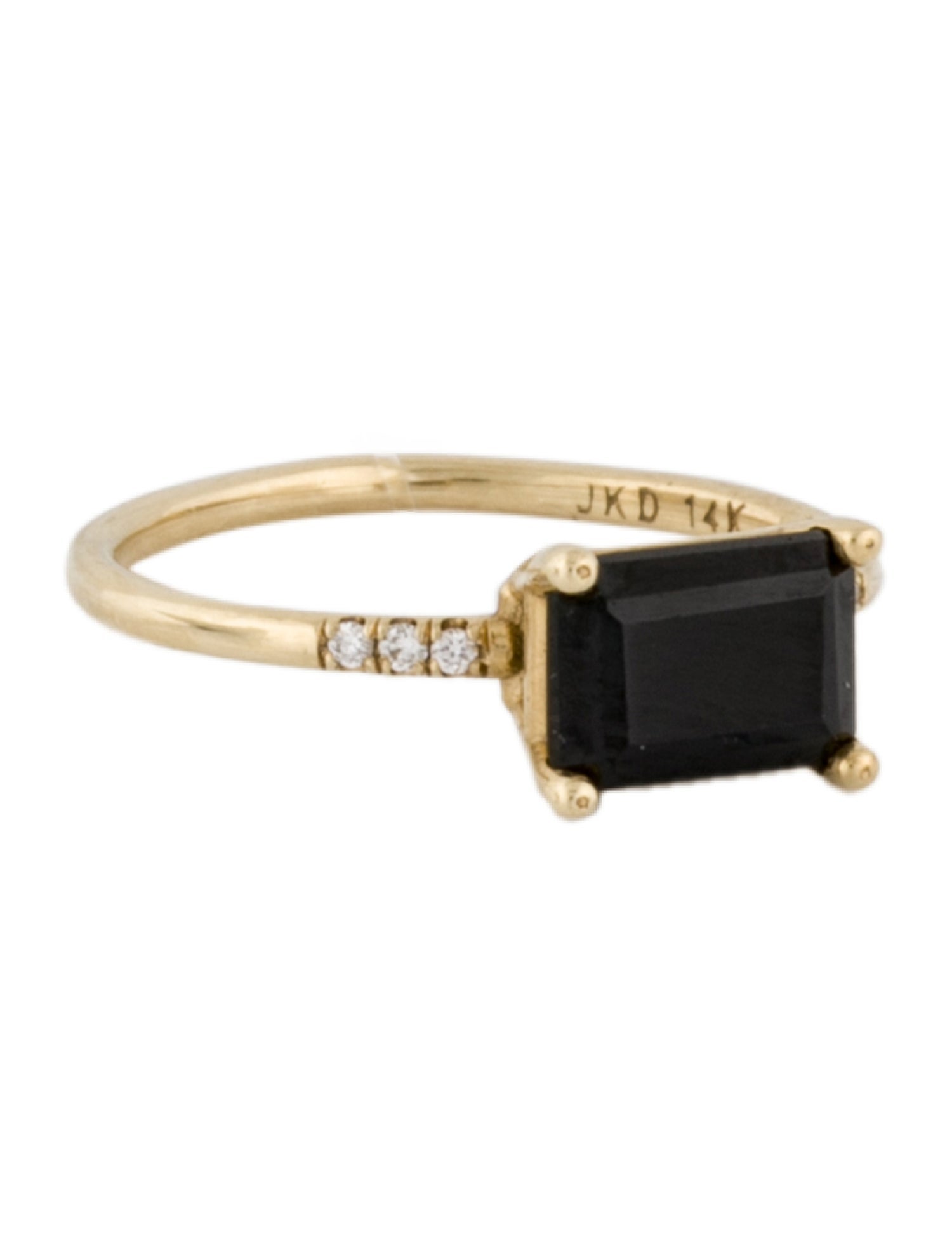 Jennie Kwon Designs 14K Spinel East West Equilibrium Ring