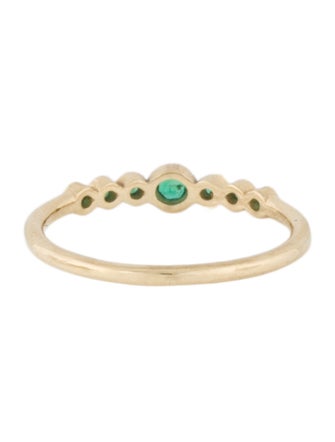 Jennie Kwon Designs 14K Emerald Journey Ring