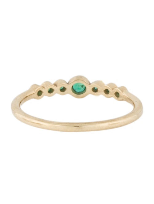 Jennie Kwon Designs 14K Emerald Journey Ring