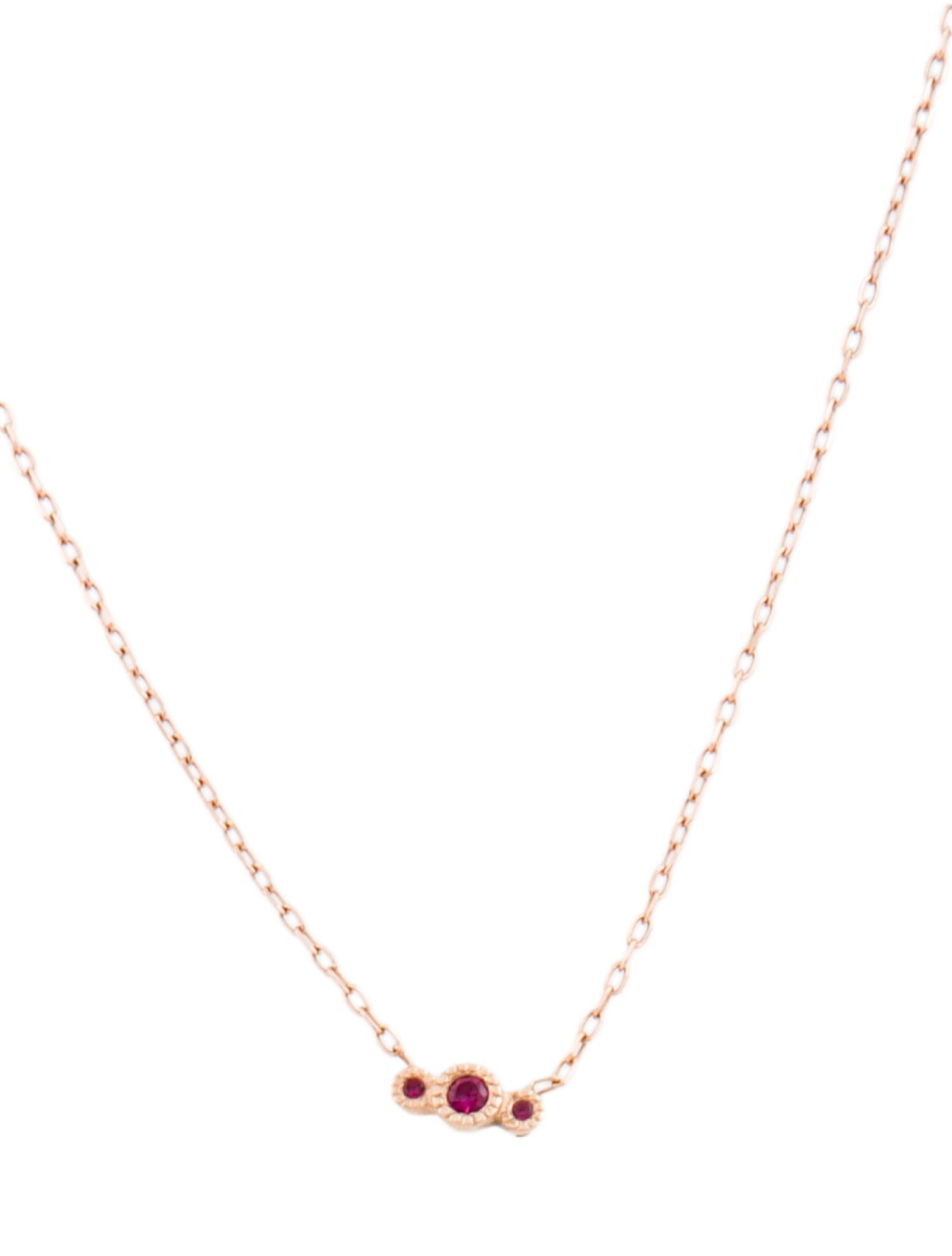 Jennie Kwon Designs 14K Ruby Journey Necklace