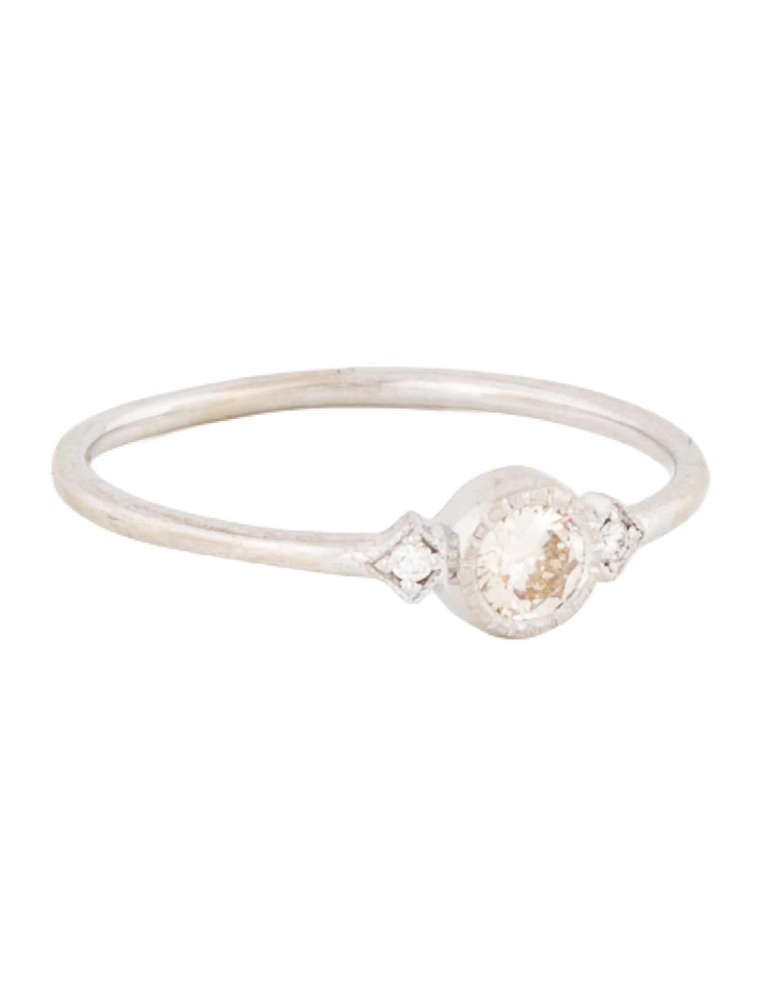 Jennie Kwon Designs 14K Diamond Sotto Voce Ring