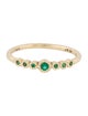 Jennie Kwon Designs 14K Emerald Journey Ring