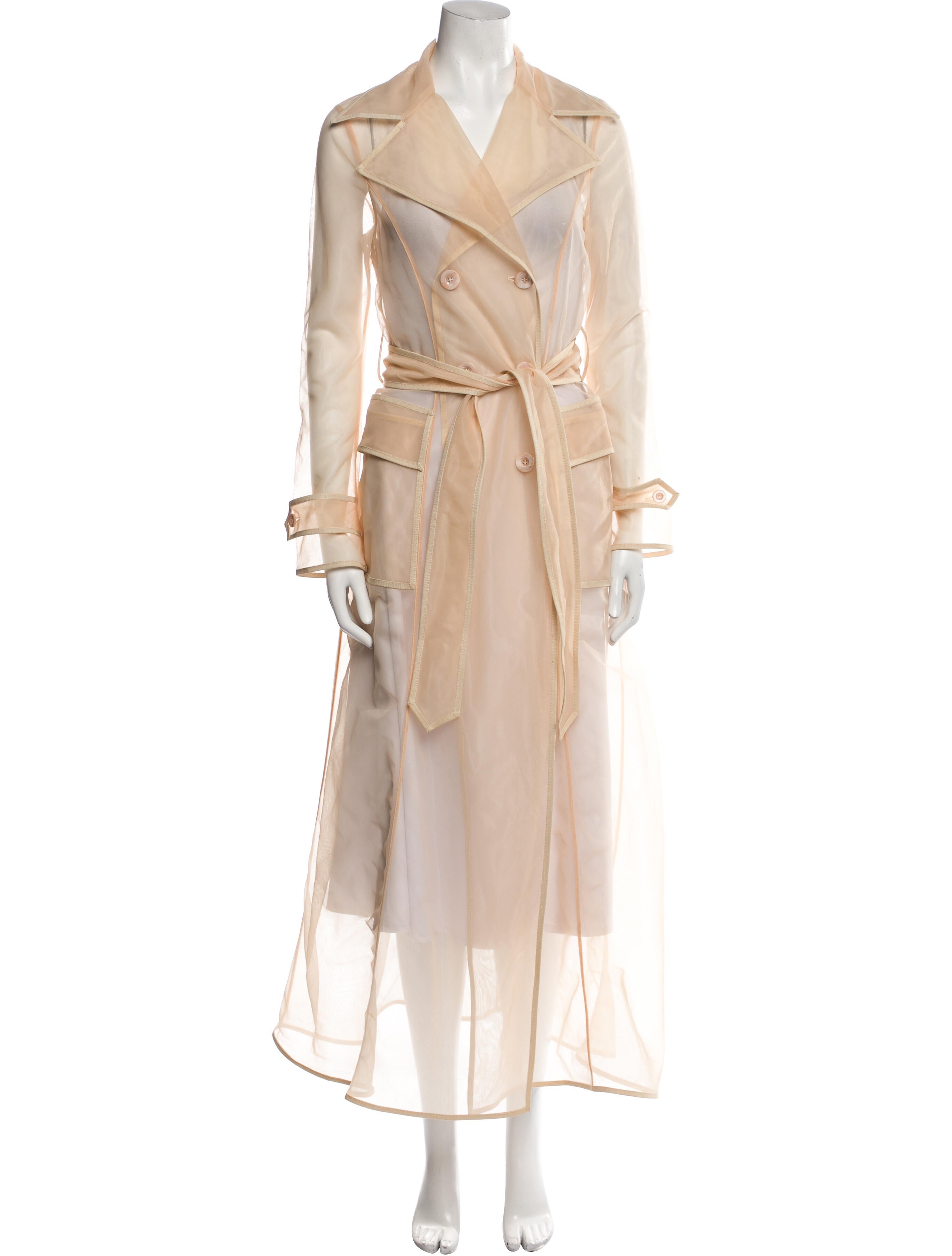 Kim Dolce & Gabbana Nylon Trench Coat