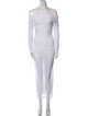 Kim Dolce & Gabbana Off-The-Shoulder Midi Length Dress