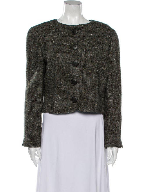 Krizia Vintage Wool Evening Jacket Wool